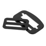 Maxbell 2 Pairs Alloy Steel Fastener Locking Clip for Rock Climbing Harnesss Black