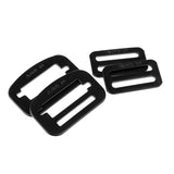 Maxbell 2 Pairs Alloy Steel Fastener Locking Clip for Rock Climbing Harnesss Black