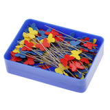 Maxbell 85 Pieces Patchwork Pins Head Pins Quilting Sewing Crafts 5.4x1.2cm #3