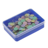 Maxbell 85 Pieces Patchwork Pins Head Pins Quilting Sewing Crafts 4.2x1cm #4