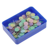 Maxbell 85 Pieces Patchwork Pins Head Pins Quilting Sewing Crafts 4.2x1cm #4