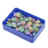 Maxbell 85 Pieces Patchwork Pins Head Pins Quilting Sewing Crafts 4.2x1cm #4
