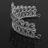 Maxbell Princess Stunning Crystal Hair Tiara Wedding Bridal Crown Veil Headband