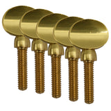 Maxbell 5 Pcs Copper Saxophone Neck Screw Tightening Screw for Sax Saxophone Clarinet