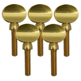 Maxbell 5 Pcs Copper Saxophone Neck Screw Tightening Screw for Sax Saxophone Clarinet