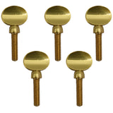 Maxbell 5 Pcs Copper Saxophone Neck Screw Tightening Screw for Sax Saxophone Clarinet