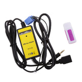 Maxbell Car 3.5mm MP3 Player AUX In Interface Adapter with USB For VW Seat Vario Skoda Octavia Ford