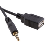 Maxbell Car 3.5mm MP3 Player AUX In Interface Adapter with USB For VW Seat Vario Skoda Octavia Ford