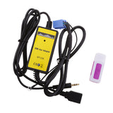 Maxbell Car 3.5mm MP3 Player AUX In Interface Adapter with USB For VW Seat Vario Skoda Octavia Ford