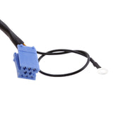 Maxbell Car 3.5mm MP3 Player AUX In Interface Adapter with USB For VW Seat Vario Skoda Octavia Ford