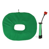 Maxbell Comfortable Donut Inflatable Chair Cushion Wheelchair Hemorrhoid Seat Pillow + Air Pump for Back Coccyx Tailbone Pain Lumbar Support