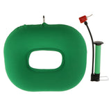 Maxbell Comfortable Donut Inflatable Chair Cushion Wheelchair Hemorrhoid Seat Pillow + Air Pump for Back Coccyx Tailbone Pain Lumbar Support