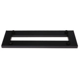 Maxbell Guitar Effects Pedal Board 40x13cm Pedalboard w/ Adhesive Tape & Fasten Ties