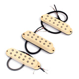 Maxbell 3 Pieces Neck Middle Bridge Humbucker Pickup for Fender ST Electric Guitar