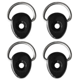 Maxbell 4 Pieces Kayak Canoe Boat D Ring Tie Down Loop Safety Deck Fitting Accessories