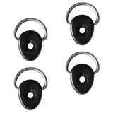 Maxbell 4 Pieces Kayak Canoe Boat D Ring Tie Down Loop Safety Deck Fitting Accessories