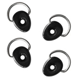 Maxbell 4 Pieces Kayak Canoe Boat D Ring Tie Down Loop Safety Deck Fitting Accessories