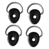 Maxbell 4 Pieces Kayak Canoe Boat D Ring Tie Down Loop Safety Deck Fitting Accessories