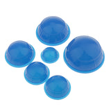 Maxbell Set Of 12 Pieces Professional Silicone Suction Vacuum Cup Body Face Skin Massage Cellulite Cupping Kit