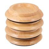 Maxbell Piano Caster Cups Wood
