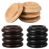 Maxbell Piano Caster Cups Wood