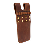 Maxbell Cow Leather Archery Arrow Quiver Holder Side Hip Belt Bag Pocket - Brown