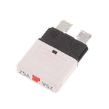 Maxbell Universal Car Truck Mini Blade Style Fuses 28V 25A Manual Circuit Breakers