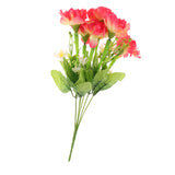 Maxbell 1 Bunch of Carnation Bunch Artificial Silk Flower Bouquet Plant Home Bedroom Hotel Office Desk Floral Decor Sunset Glow