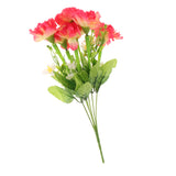 Maxbell 1 Bunch of Carnation Bunch Artificial Silk Flower Bouquet Plant Home Bedroom Hotel Office Desk Floral Decor Sunset Glow