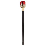 Maxbell Vintage King Queen Maraca Scepter Wand for Halloween Costume Cosplay Props Queen Theme Party