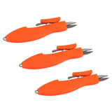 Maxbell 3pcs Retractable Pocket Fishing Scissors Snips Braid Line Cutter for Fishing Hiking Camping