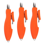 Maxbell 3pcs Retractable Pocket Fishing Scissors Snips Braid Line Cutter for Fishing Hiking Camping