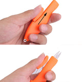 Maxbell 3pcs Retractable Pocket Fishing Scissors Snips Braid Line Cutter for Fishing Hiking Camping