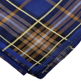 Maxbell Pack of 12 Men's Vintage Plaid Square Handkerchief Hanky Wedding Party Handkerchiefs Xmas