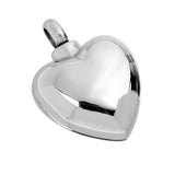 Maxbell Stainless Steel Heart Design Memorial Pet Ash Cremation Urn Keepsake Pendant