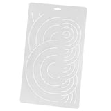 Maxbell Plastic Quilting Quilt Stencil Painting Craft Template Sewing Tool 34x20cm