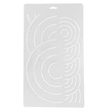 Maxbell Plastic Quilting Quilt Stencil Painting Craft Template Sewing Tool 34x20cm