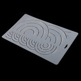 Maxbell Plastic Quilting Quilt Stencil Painting Craft Template Sewing Tool 34x20cm