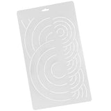 Maxbell Plastic Quilting Quilt Stencil Painting Craft Template Sewing Tool 34x20cm