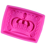 Maxbell Queen Crown Silicone Fondant Mould Cake Decor Ice Paste Mold Chocolate Bake Tool DIY