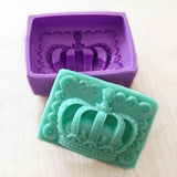 Maxbell Queen Crown Silicone Fondant Mould Cake Decor Ice Paste Mold Chocolate Bake Tool DIY