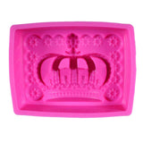 Maxbell Queen Crown Silicone Fondant Mould Cake Decor Ice Paste Mold Chocolate Bake Tool DIY