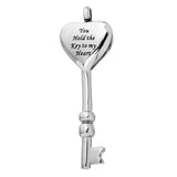 Maxbell You Hold the Key to My Heart Carved Pet Dog Cat Cremation Urn Ash Holder