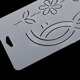 Maxbell Plastic Quilting Quilt Stencil Painting Craft Template Sewing Tool 45x15cm