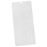 Maxbell Plastic Quilting Quilt Stencil Painting Craft Template Sewing Tool 40x20cm