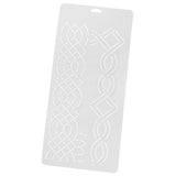 Maxbell Plastic Quilting Quilt Stencil Painting Craft Template Sewing Tool 40x20cm