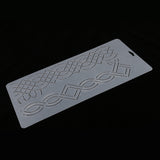 Maxbell Plastic Quilting Quilt Stencil Painting Craft Template Sewing Tool 40x20cm