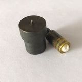 Maxbell 1 Set 8mm Pearl Snap Rivet Stud Punch Setter Press Studs Setting DIY Hand Tool for Leather Craft Jeans Bags Shoes Belt