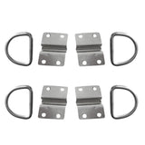 Maxbell Pack of 4 Surface Mount Tie Down Lashing D Ring