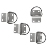 Maxbell Pack of 4 Surface Mount Tie Down Lashing D Ring